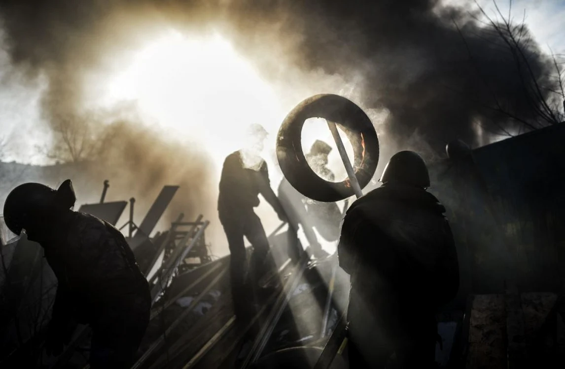 21 februarie - Protestele continuă la Kiev, Ucraina FOTO Mediafax/AFP