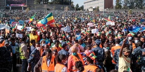 Etiopia demonstratie