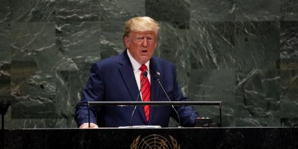 Trump la Adunarea Generala a ONU de la New York 2019 FOTO AFP