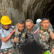 al treilea supravietuitor tunel nepal 01 Facebook BhutanX via Victor Paudel jpg