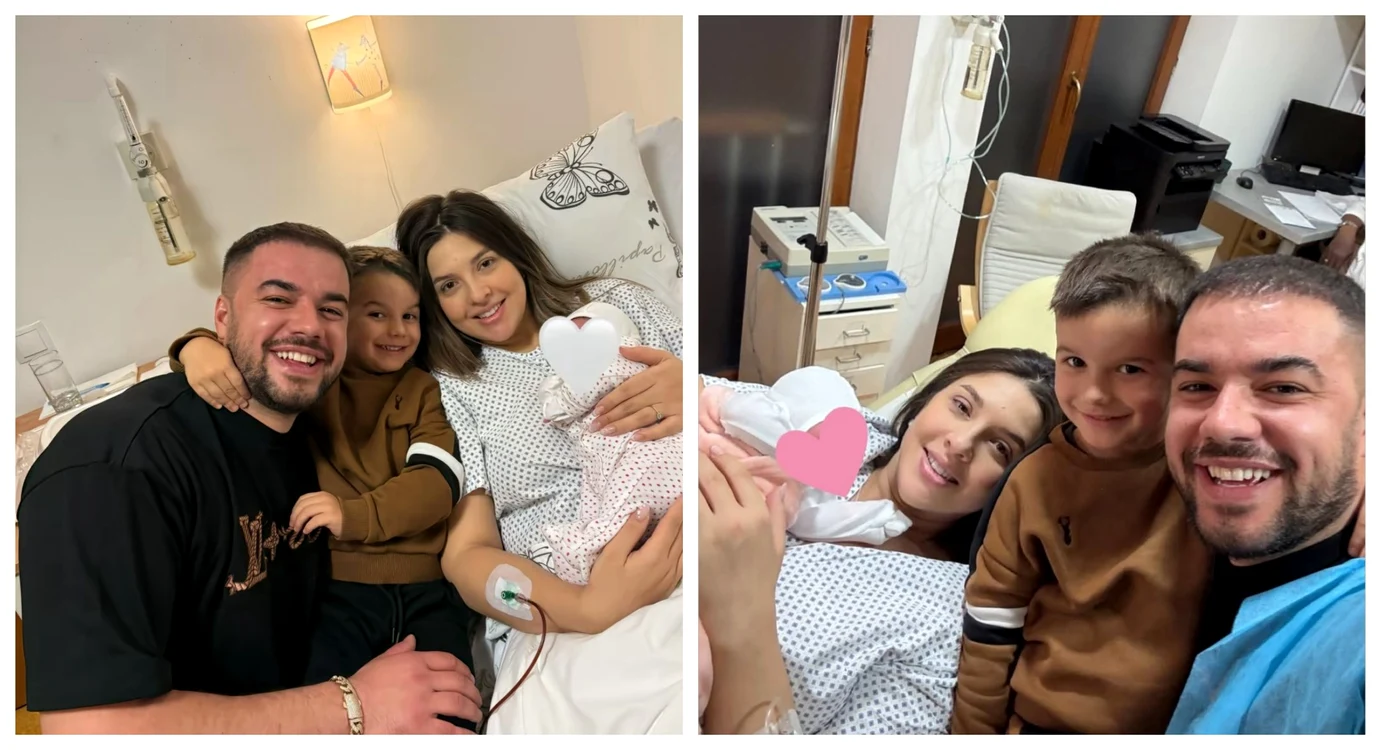 Daniela Iliescu a născut / FOTO: Colaj captură video TikTok / Instagram