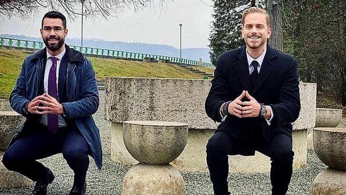 Ilan Laufer și Alexandru Coita au stârnit controverse cu această imagine de promovare a unei campanii PSL