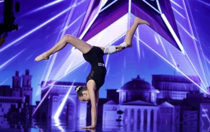 Emma Neagu își urma visul deși avea un picior amputat