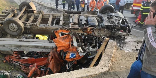 Accident Giurgiu foto ISU Giurgiu