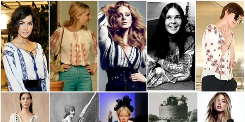 Marile case de modă ale lumii inspirate de portul popular românesc Foto La blouse roumaine