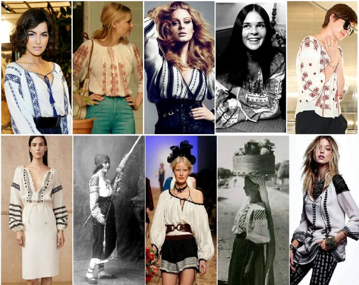 Marile case de modă ale lumii inspirate de portul popular românesc Foto La blouse roumaine