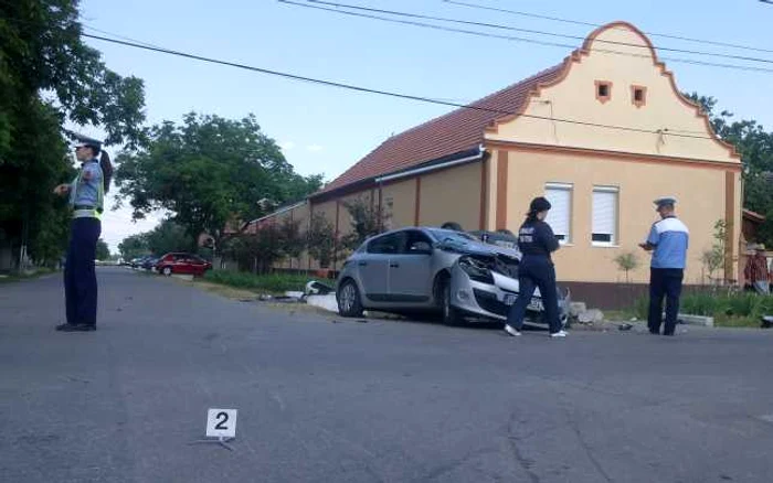 Accident spectaculos la Chişoda