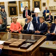 trump lideri europeni/FOTO:X