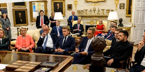 trump lideri europeni/FOTO:X