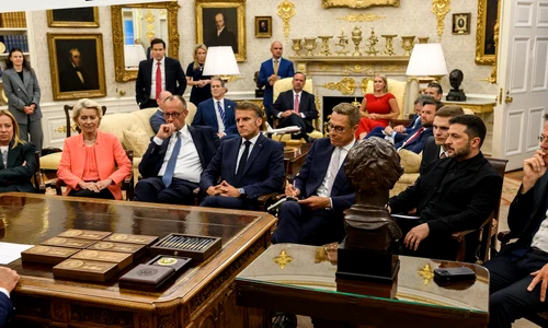 trump lideri europeni/FOTO:X