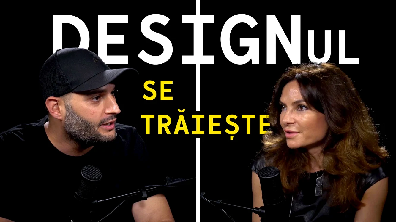 Podcast Design Stories - Omid Ghannadi și Alina Vîlcu