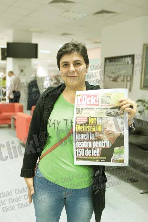 Tudora Marin (34 de ani) va merge la o sesiune de cumpărături cu banii câştigaţi la Click!MANIA (Fotografii: Click!)