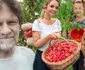 Florin Piersic Jr, Andreea Marin, Maria Loga și Monica Davidescu se mândresc cu producția de cireșe