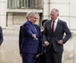 Ministrul de Interne al Austriei, Gerhard Karner, se întâlnește cu Lucian Bode, ministrul de Interne, în București. FOTO Inquam Photos / George Călin