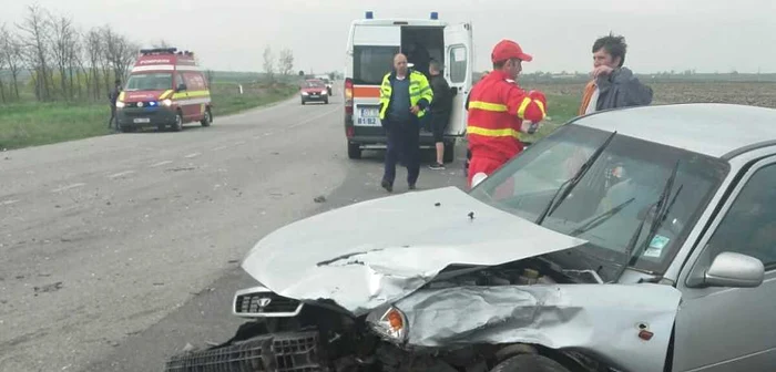 Trei persoane au fost rănite în urma accidentului Foto: arhivă Adevărul