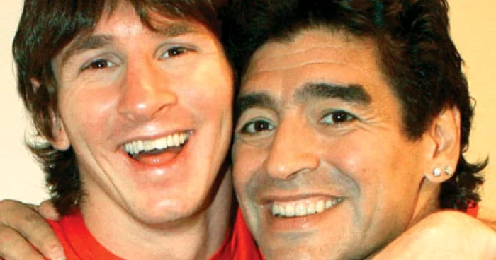 Maradona şi Messi