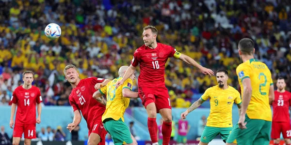 Australia Danemrca la campionatul Mondial din Qatar 2022 FOTO EPA EFE jpg