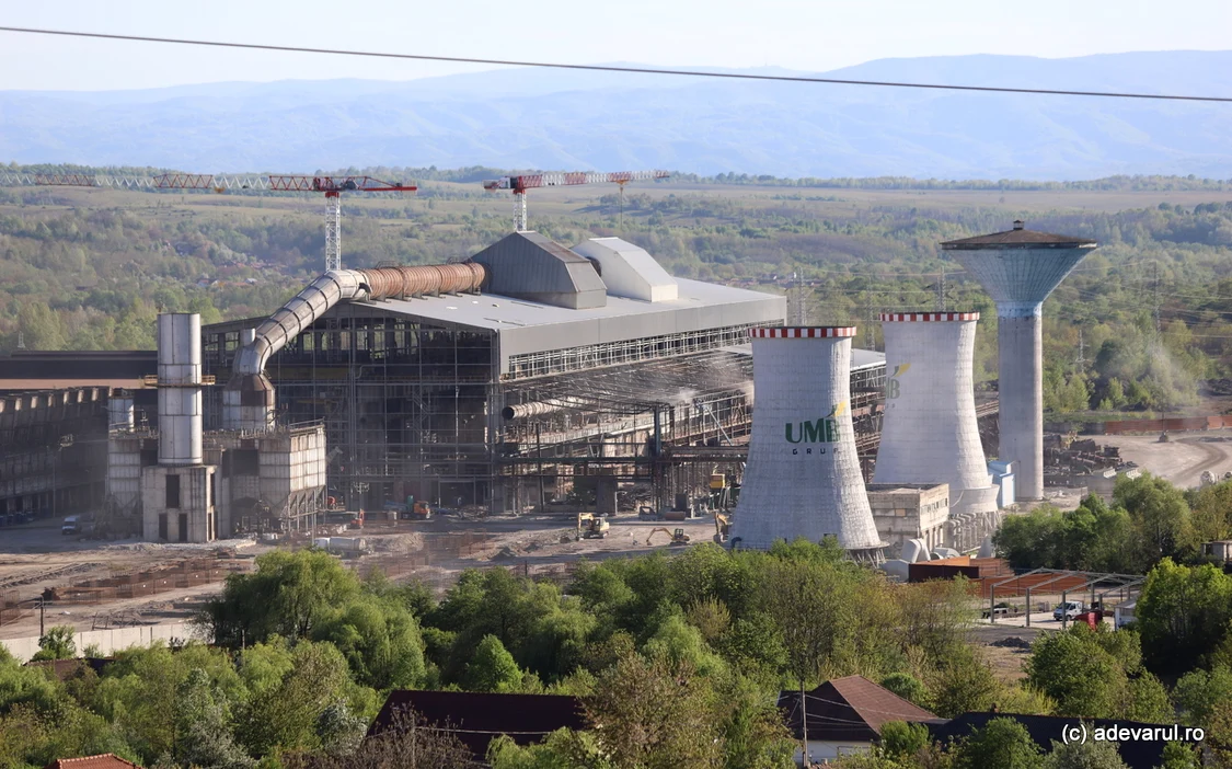 Combinatul din Oțelu Roșu. Foto: Daniel Guță. ADEVĂRUL