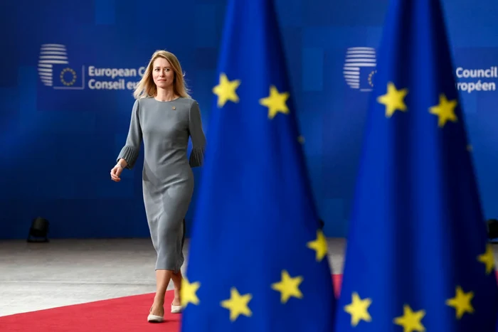 Kaja Kallas a făcut acuzații la adresa Rusiei după incidentul cu drone/ Sursa foto: Getty Images