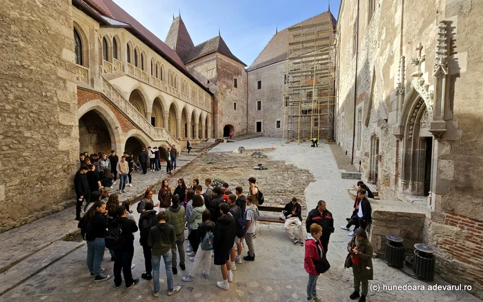 Castelul Corvinilor din Hunedoara. Foto: Daniel Guță. ADEVĂRUL