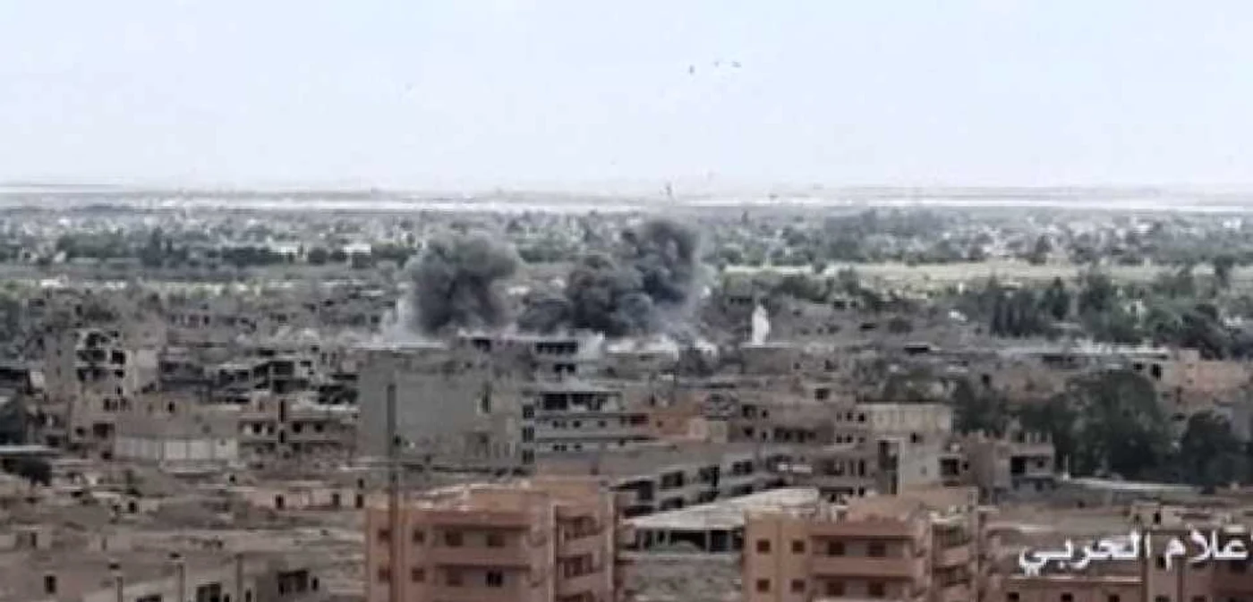Bombardament în Siria FOTO RT