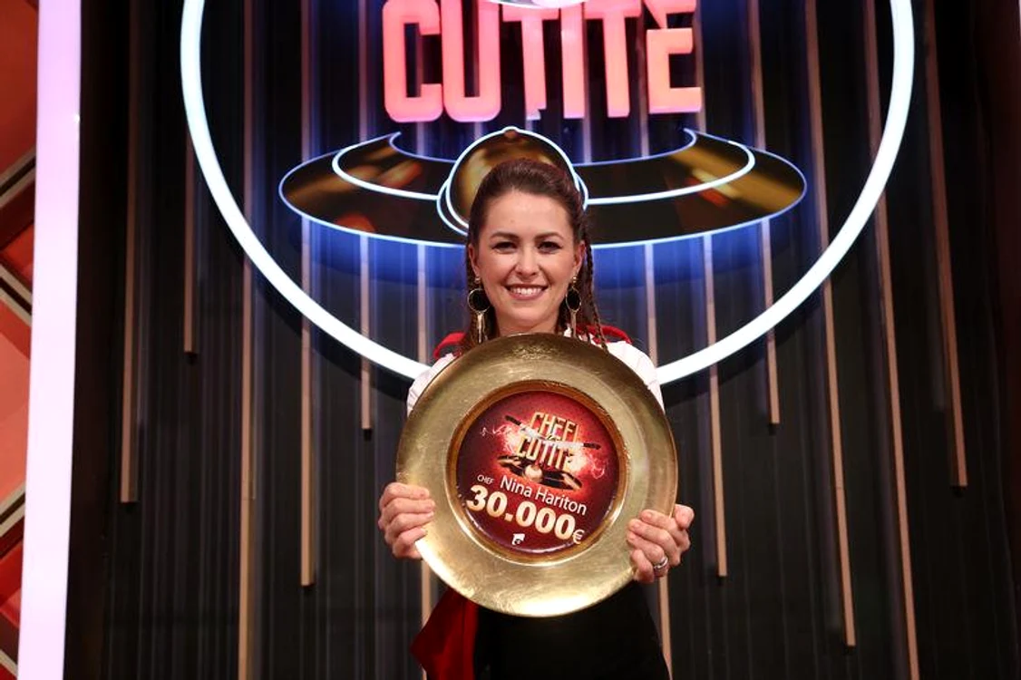 Nina Hariton, câștigătoarea Chefi la cuțite sezonul 11 Foto Antena 1