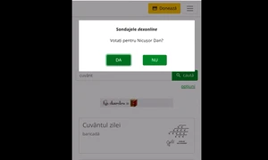 Sondaj dexonline captura png
