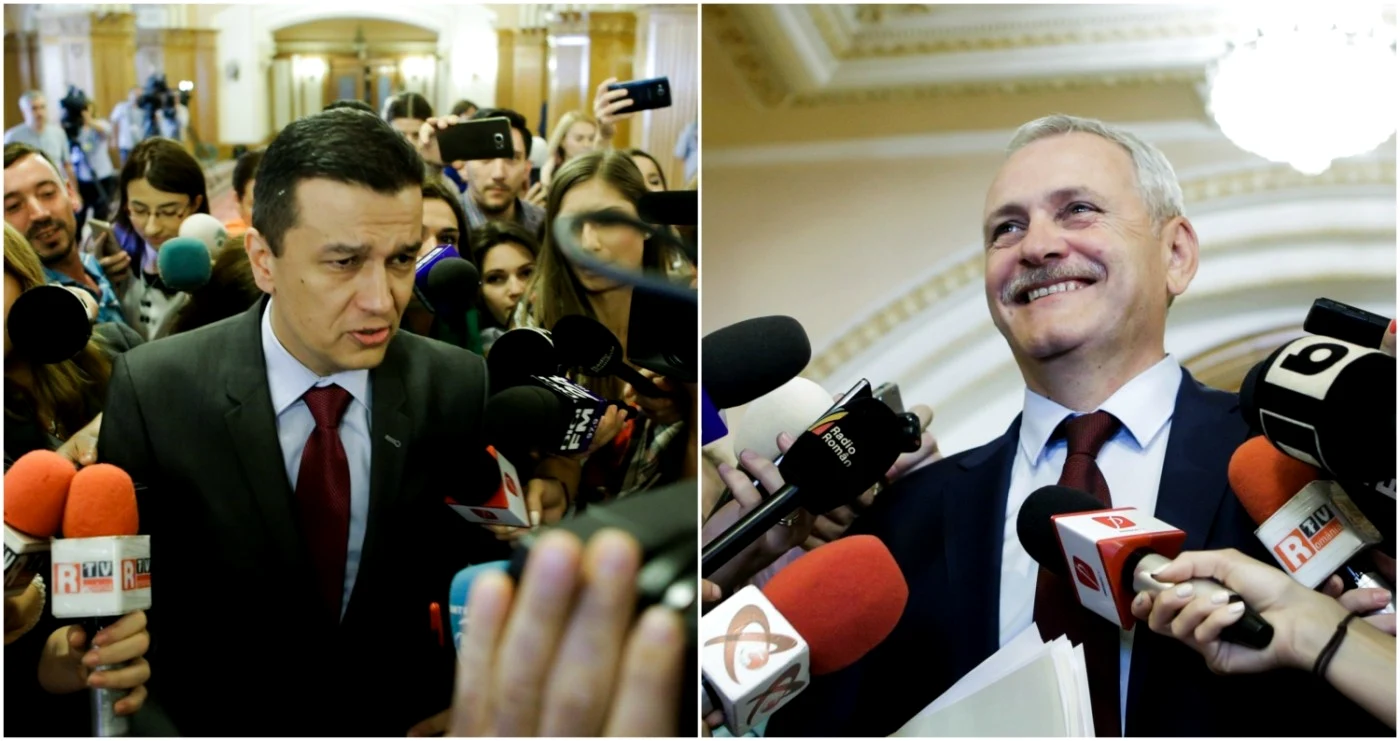 Liviu Dragnea si Sorin Grindeanu FOTO Inquam 