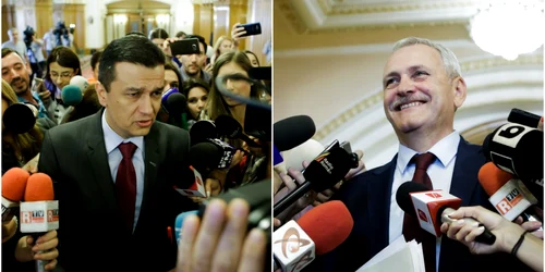 Liviu Dragnea si Sorin Grindeanu FOTO Inquam 