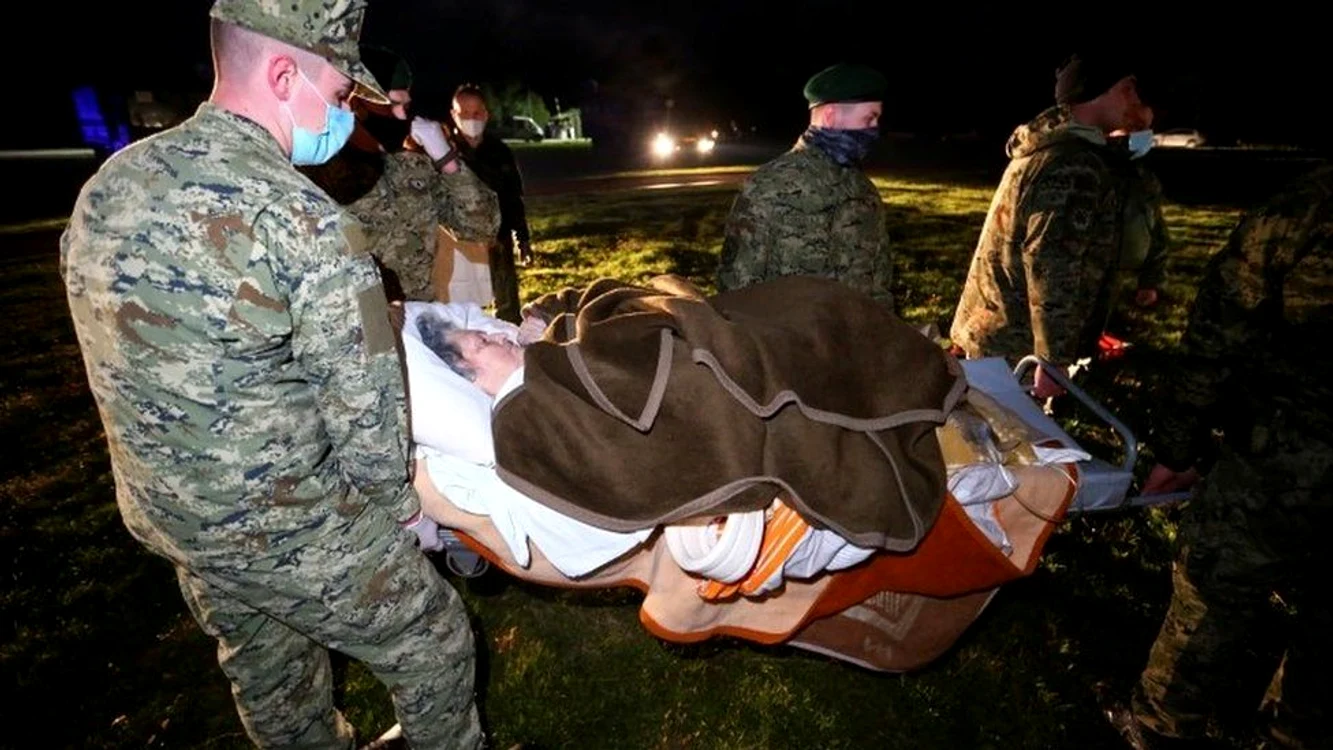 
    Orașul Petrinja a fost cel mai afectat de seismSursa foto: BBC  