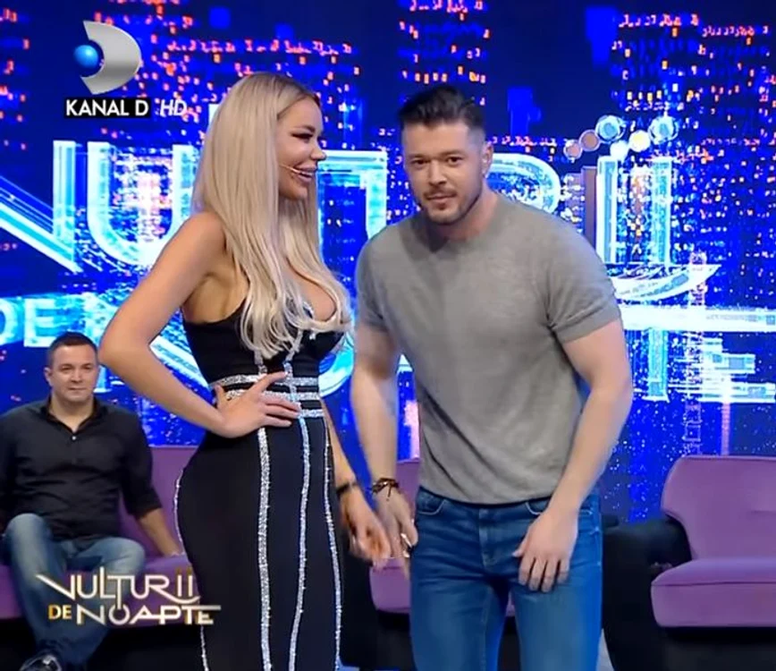Bianca Drăguşanu, în emisiunea fostului ei soţ Victor Slav
