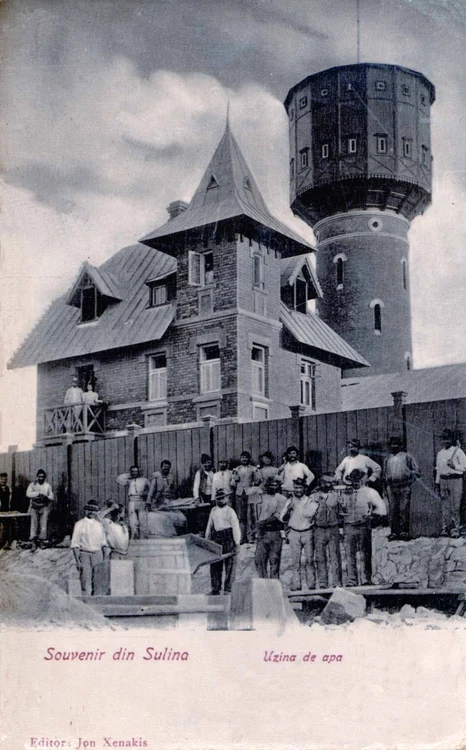 Sulina - imagini de epocă şi actuale Sursa Institutul Naţional al Patrimoniului