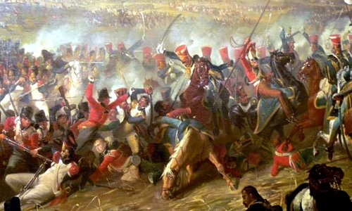 18 iunie: Bătălia de la Waterloo, în urma căreia Napoleon a fost înfrânt de armatele anglo prusace şi a pierdut definitiv tronul Franţei jpeg