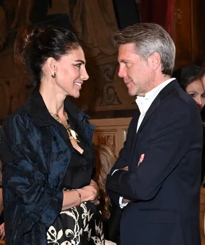 Adriana Abascal și Emanuele Filiberto de Savoia. FOTO: Instagram