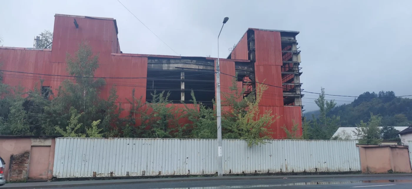 Ruinele uzinei Rombplumb FOTO Angela Sabău