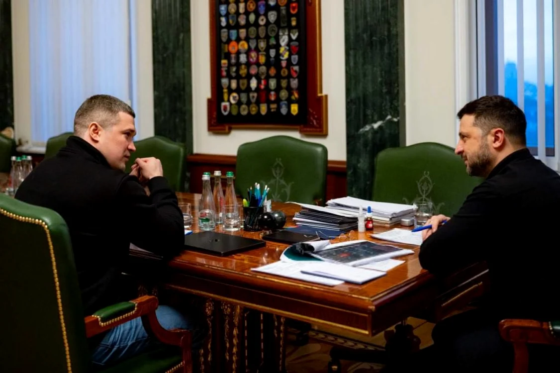 Mihalo Fedorv și Volodimir Zelenski/FOTO:X