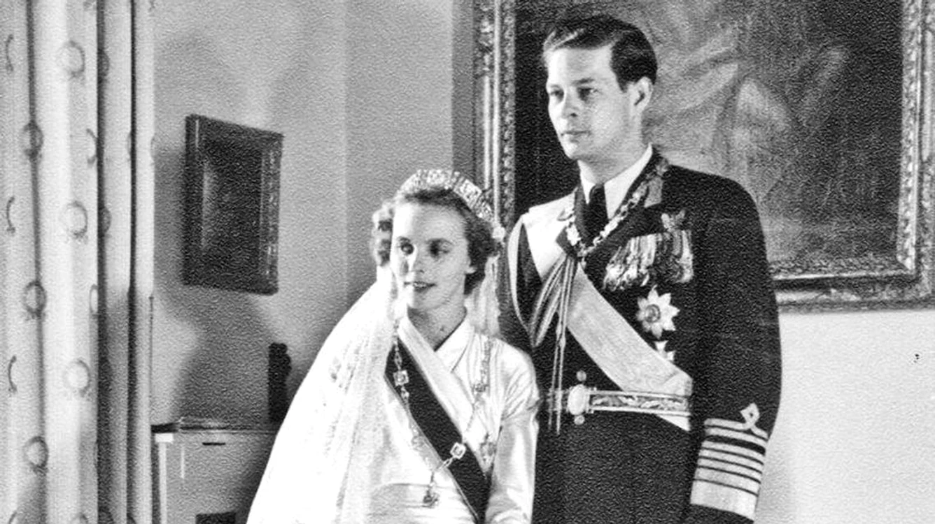 Calendar 10 iunie: 1948 Regele Mihai I s a căsătorit cu Ana de Bourbon Parma jpeg