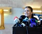 Simona Halep a sosit pe aeroportul Henri Coanda dupa participarea sa la turneul de la Beijing turneu la finalul caruia a urcat pe locul 1 ATP FOTO Mediafax / Marian Ilie 