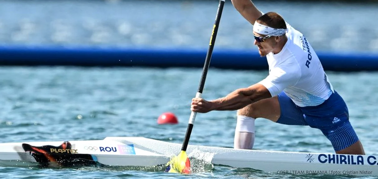 Cătălin Chirilă a clacat în semifinalele probei C1 de la Jocurile Olimpice. Foto COSR