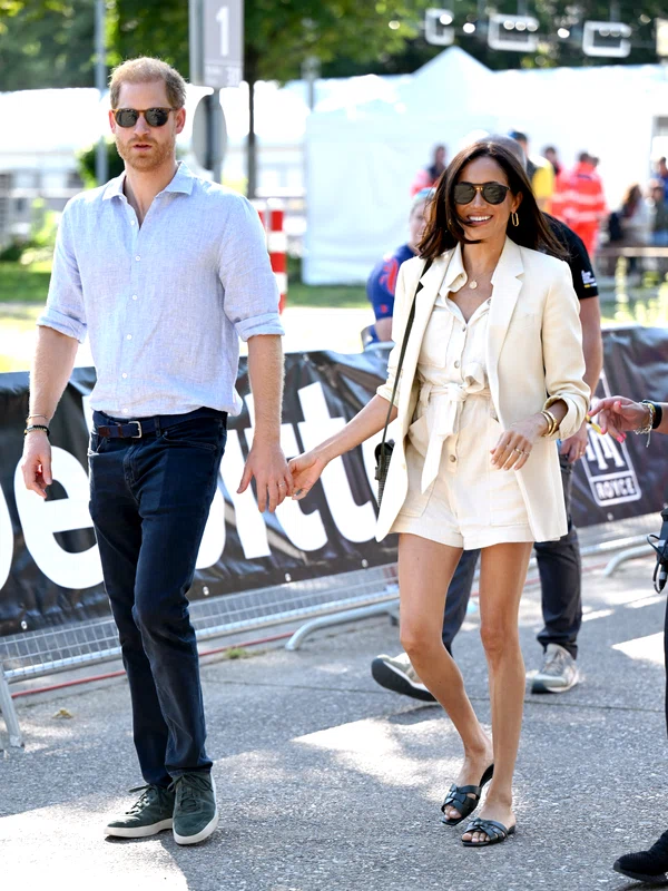 Prințul Harry și Meghan Markle la Invictus Games