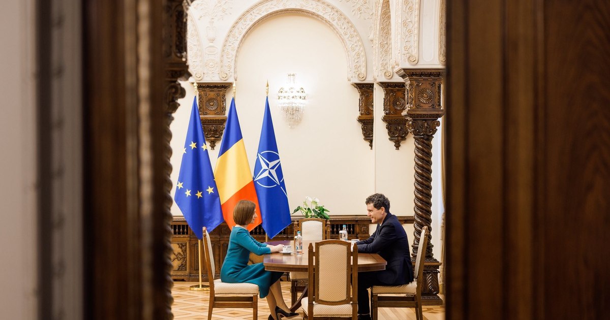 Maia Sandu și Nicușor Dan discută despre integrarea R. Moldova în UE
