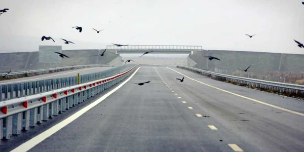 Autostrada  TIMISOARA - LUGOJ FOTO Mediafax 