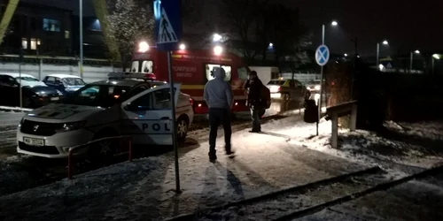 lovit de tren bistrita 