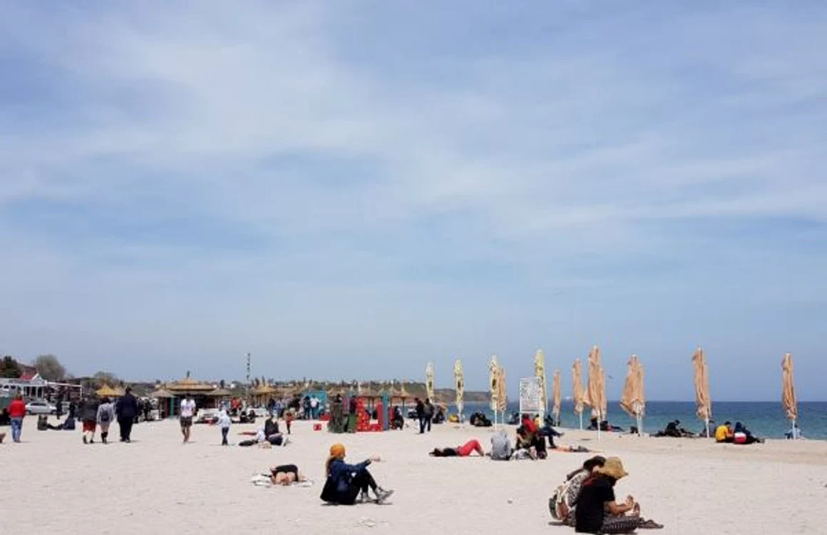 Vama Veche doarme în aşteptarea nopţii FOTO O.I.