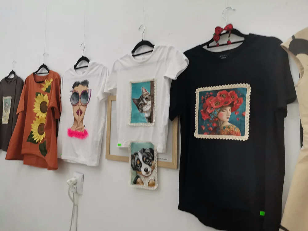 Picturile au fost realizate în funcție de inspirație FOTO: Alina Mitran