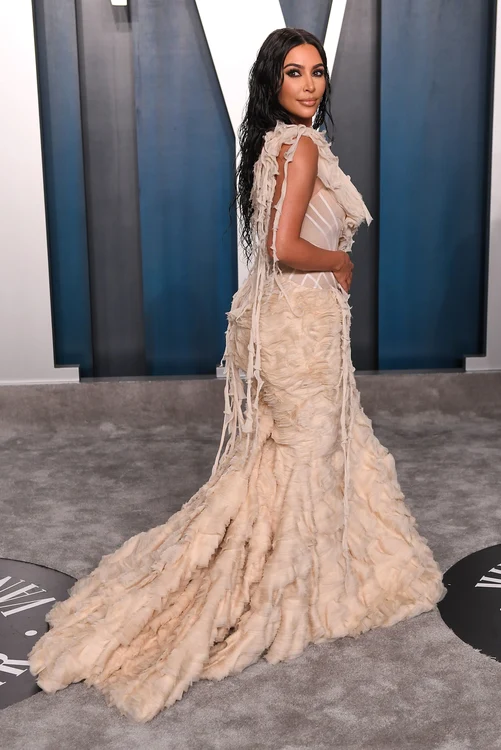 Kim Kardashian în Alexander McQueen