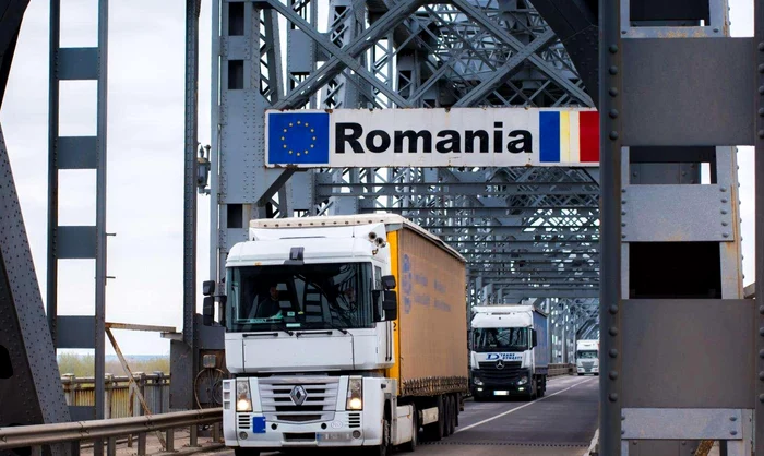 Podul Prieteniei de la Girgiu FOTO: Poliția de Frontieră
