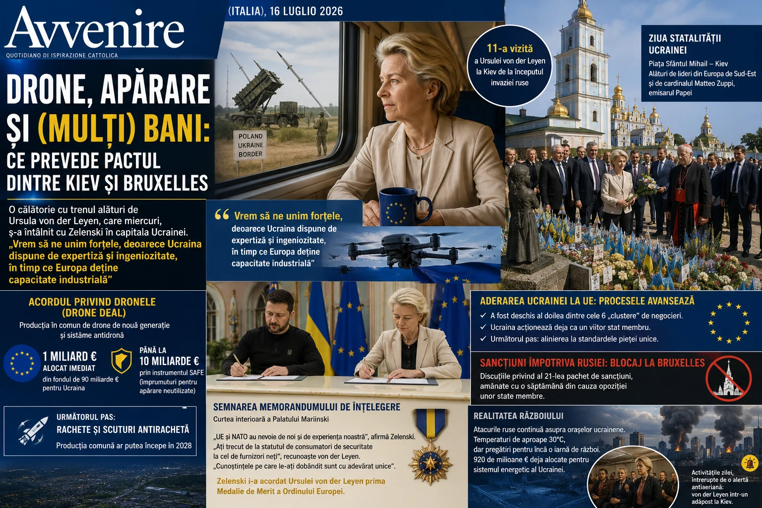Trenul de noapte spre Kiev (ce au discutat europeni cu Zelenski)