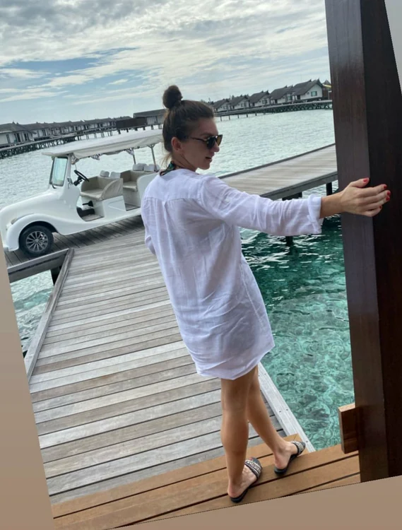 Simona Halep prezintă luxoasa locație în care își petrece vacanța
