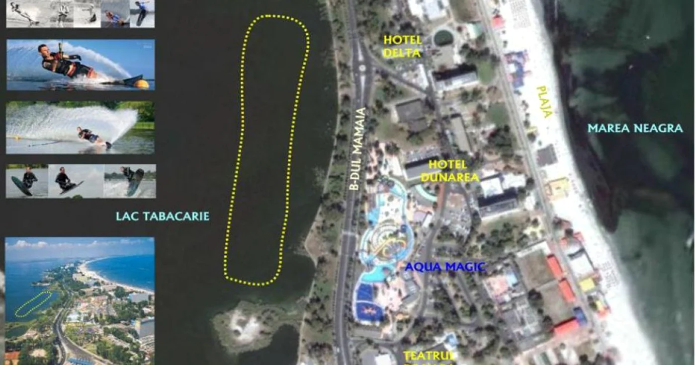 Orăşelul lacustru urma să fie construit după modelul celui din Dubai
